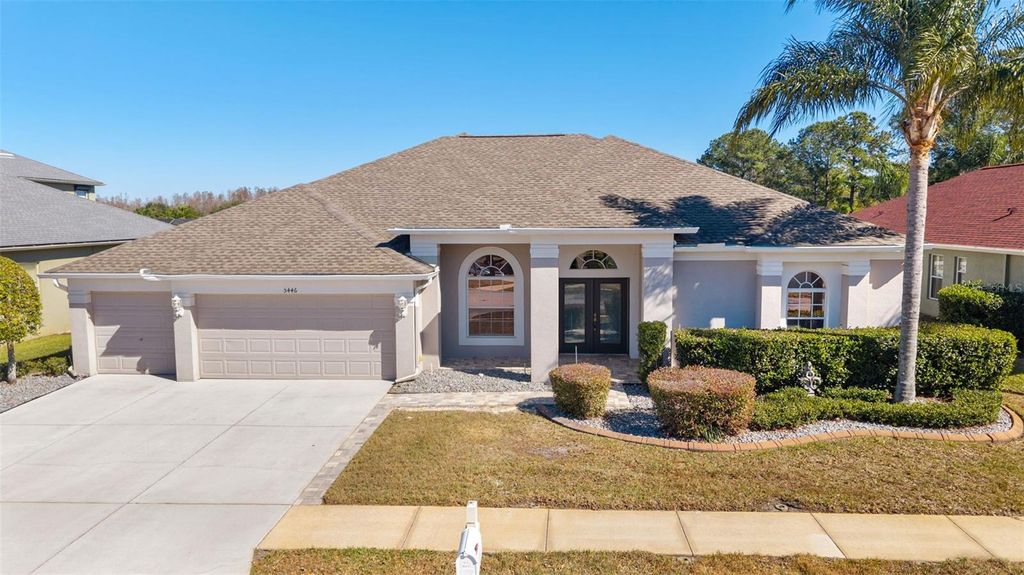 Photo of 5446 Spectacular Bid Drive, Wesley Chapel, FL 33544 (MLS # TB8473079)