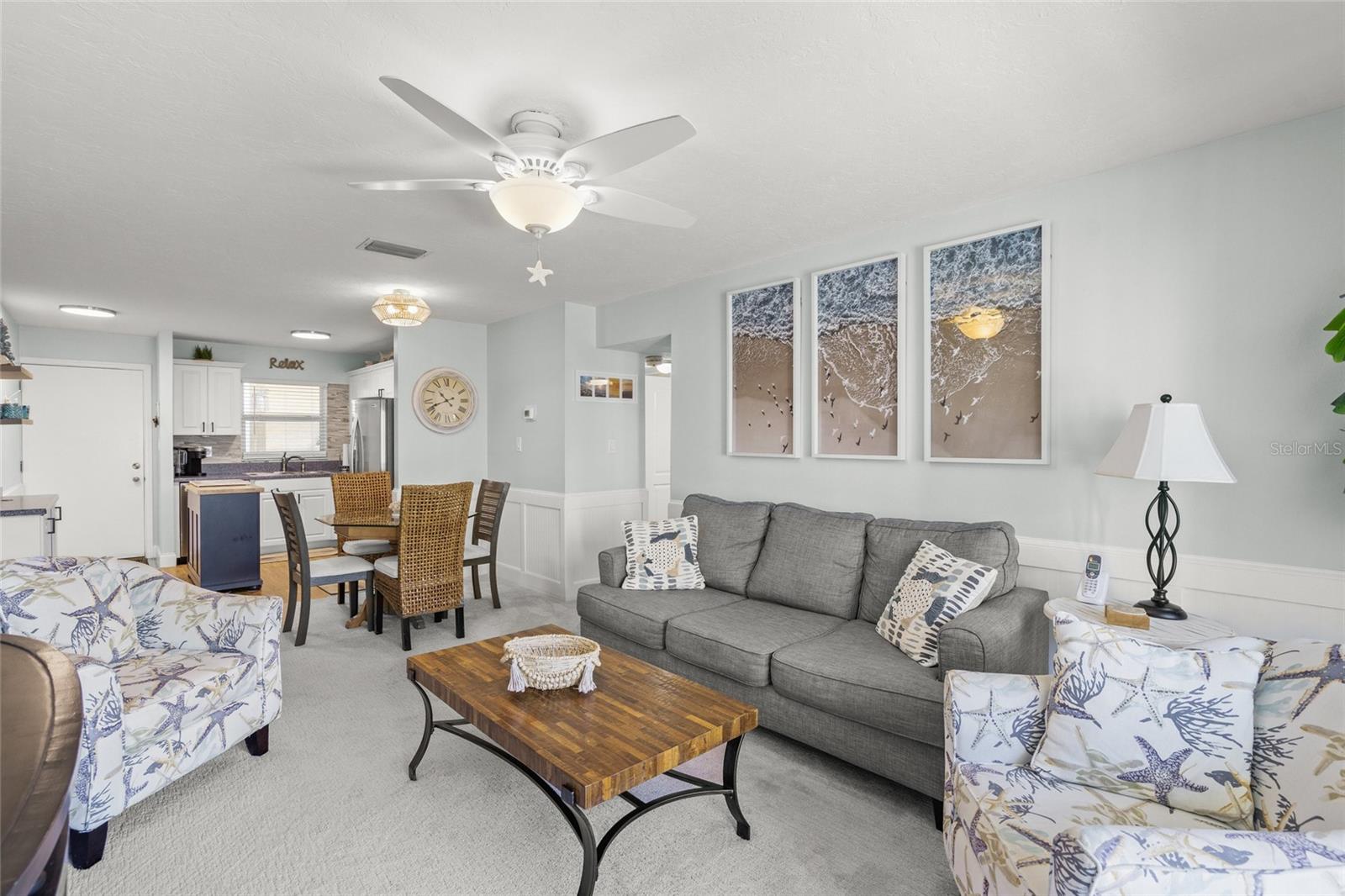 Come check out this newly renovated turnkey condo that sits just across the street from one of the #1 beaches in America! This 2 bedroom 1 bathroom condo with open floor plan overlooking the pool and courtyard, is perfect for your new home or investment opportunity near the beach. Some updates include, new carpet, light fixtures, furniture, lanai furniture and decor. La Siesta has on site management with their own rental program and also uses Airbnb to capture those seasonal renters & weekly rentals are allowed. Amenities include a heated salt water pool, outdoor grills, elevator, covered parking, guest parking, shuffleboard, clubhouse w pool table and workout equipment & washer/dryer on each floor of building. Each condo comes with a storage unit w all your essentials for the beach. The public beach has 2 tiki bars and small store. The trolleys, frog hop & multiple other transportation opportunities run all day for a free ride to the village to enjoy your favorite restaurants, shopping and grocery store. Make your appointment today!