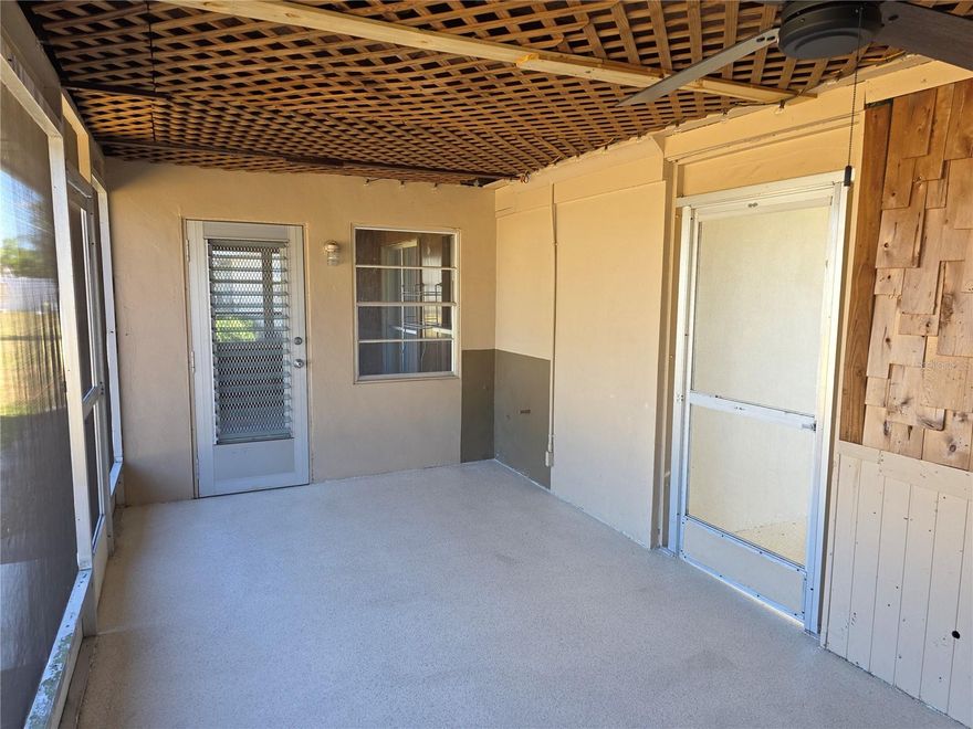 Welcome home to this 2-bedroom, 1-bath concrete block cottage tucked away on a quiet street in the heart of Port Charlotte. This move-in-ready gem offers comfort, practicality, and value — ideal for first-time homebuyers, savvy investors, or anyone else looking for an easy-to-maintain Florida home.

Inside, you’ll find a bright and open living area, a functional kitchen, and two cozy bedrooms with plenty of natural light. The solid block construction provides durability and peace of mind, while the layout makes great use of space for everyday living.

Step outside to a spacious backyard—perfect for relaxing, gardening, or enjoying your morning coffee. There’s plenty of room to add a shed, patio, or carport if desired.

Conveniently located near shopping, dining, medical facilities, parks, and beaches, this charming home puts everything you need just minutes away. No HOA or deed restrictions—bring your ideas and make this adorable cottage your own!