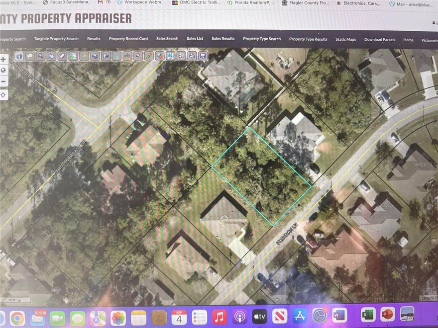 high and dry vacant lot in great neighborhood