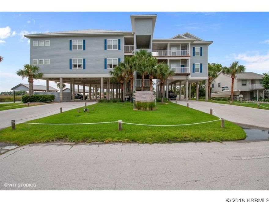 Enjoy easy waterfront living in this 2 bedroom/2 bathroom home located in Suwannee Pointe. This great condo has it all! Beautiful views of Salt Creek and the Gulf of Mexico. Covered parking under building, boat parking, boat slip, covered boat house, storage building, elevator, pool, and patio. Inside the condo has beautiful granite counter-tops in the kitchen, large master bathroom, a laundry room, and large balcony. This is a beautiful place to get away on the weekend or use as a rental. ;LocationDescription: Condo ;Water: City