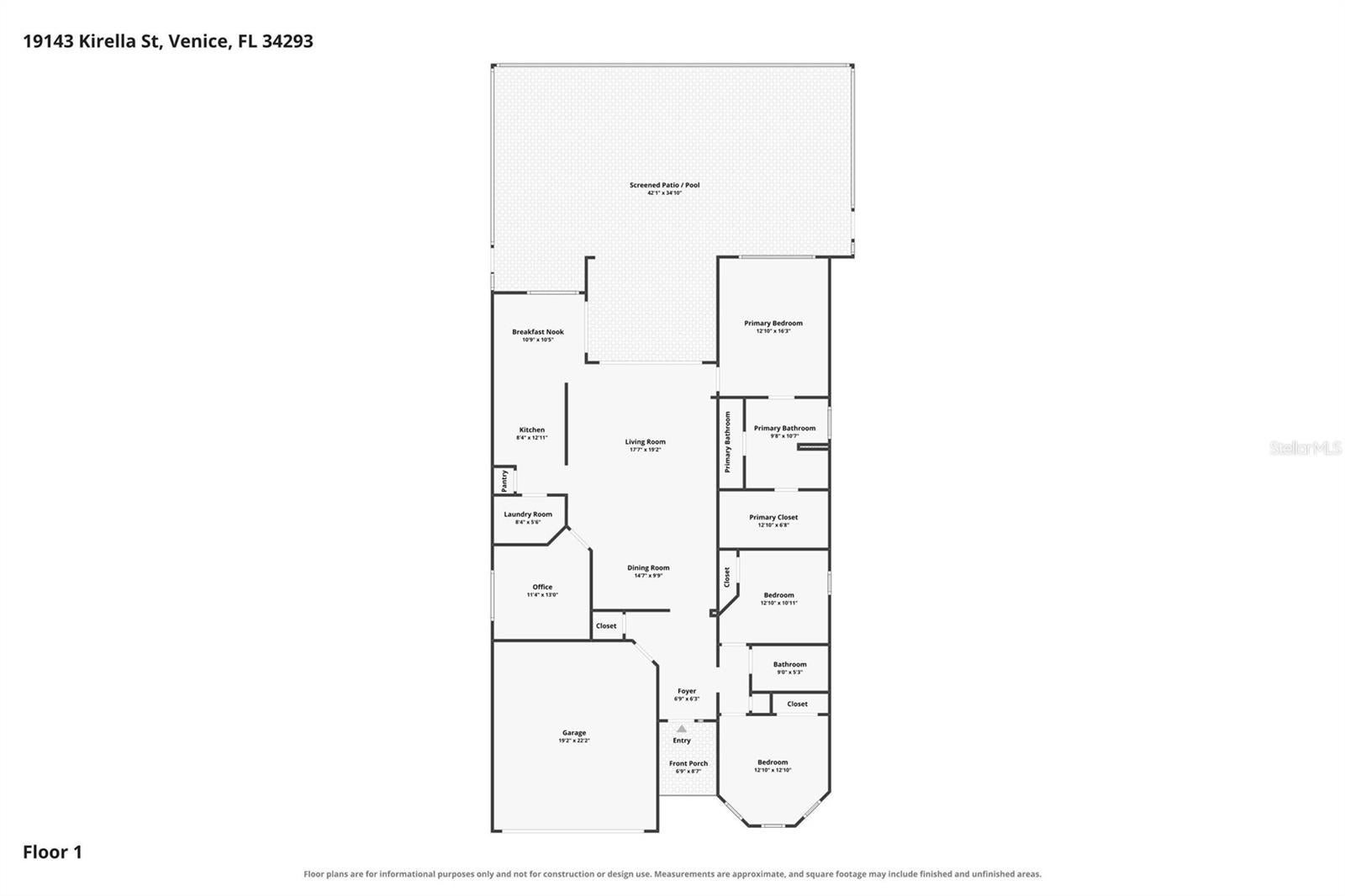 19143 KIRELLA STREET, VENICE, FL, 34293 2 19143 KIRELLA STREET