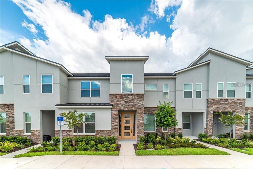 Don't miss the opportunity to own a beautiful home in the newest Solara Resort community. It's located just minutes away from world-famous Disney World. This amazing 5bed/4.5bath townhome is fully furnished with high-quality furniture. It has hand-painted murals in the kid's theme rooms. Just two minute walk to the clubhouse. Close to shopping and restaurants. It's great for investment and ready for rental income. 

Amenities Take a dip in your screen-enclosed private pool, ideal for sunny Florida afternoons. But that’s just the beginning. This home comes with access to resort-style amenities including a lazy river, splash park, clubhouse, fitness center, basketball courts, and lakefront walking trails — all just a short walk away. Prime Location Perfectly situated near Walt Disney World, Universal Studios, shopping outlets, restaurants, and Orlando’s major highways, this home gives you (and your guests) fast access to everything Central Florida is known for — entertainment, nature, and sunshine all year long.