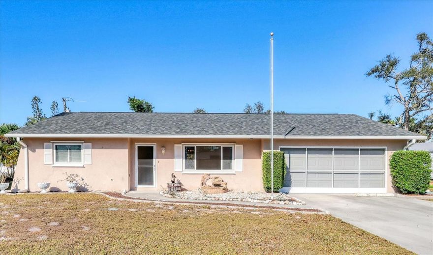South Venice 3-bedroom, 2-bath block home with new roof, new electric panel, oversized garage, fenced yard, no HOA, no CDD, and no flood insurance required. This solid block home gives buyers a great head start with several big-ticket improvements already completed, while still leaving room to update and personalize the interior over time. Important improvements include a new roof in 2025, new electric panel in 2026, new well pump in 2025, HVAC in 2017, ductwork in 2008, and septic system in 2011. Inside, the home features generous living areas, a semi-open flow between the living room, dining area, and kitchen, 3 bedrooms, and 2 bathrooms. The oversized 2-car garage provides excellent space for vehicles, storage, tools, beach gear, hobbies, or a workshop setup. Outside, the fully fenced backyard creates space for pets, gardening, grilling, play, or simply relaxing in privacy. Private well and septic mean no monthly water or sewer bill, adding to the practical ownership benefits buyers appreciate in South Venice. Optional membership in the South Venice Civic Association, available for a small annual fee, includes access to the South Venice Beach Ferry, which takes members to the private Gulf beach owned by the Association, along with access to the community boat ramp. You’ll also enjoy proximity to Shamrock Park, the Venetian Waterway Trail, area beaches, shopping, dining, medical services, and historic downtown Venice.
Reasonable sellers are including a home warranty and welcome your written offer. Schedule your showing today!