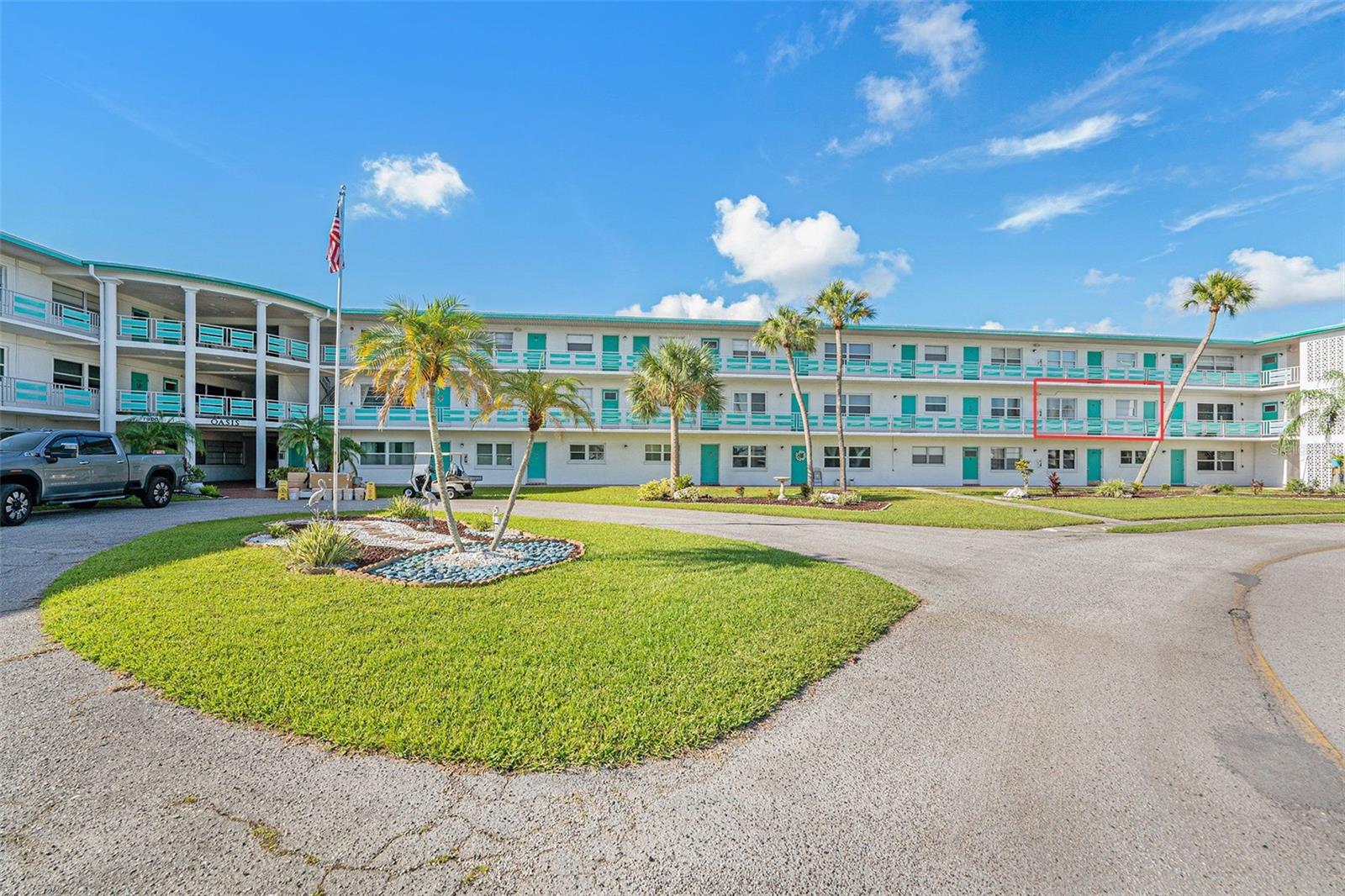 Welcome to this fully furnished, move-in-ready two-bedroom, two-bathroom condo located in a desirable 55+ community of the Towns Apartments North in St. Pete. This light, bright, and well-maintained home features beautiful wood-look laminate flooring throughout and a flexible sunroom that’s perfect as a home office, reading nook, or cozy sitting area. The open living and dining room combo offers a comfortable space for relaxing or entertaining, while the kitchen is outfitted with matching appliances, butcher block countertops, and a separate pantry for added storage. Both bathrooms have been updated with stylish vanities, mirrors, and light fixtures, and the entire unit is well cared for. The spacious primary bedroom includes two built-in closets and a private ensuite bath, while the additional bedroom features its own private entrance to the outdoors. Both bedrooms are equipped with ceiling fans for year-round comfort. Beyond the unit, the community offers a vibrant lifestyle with amenities designed to keep you active and social. Enjoy yoga and fitness classes, organized activities, a clubhouse with a library and pool table, a sparkling swimming pool, and beautifully maintained grounds. The water heater was replaced in 2020, and the roof is maintained by the HOA for added peace of mind. Located just minutes from I-275, this condo offers easy access to dining, shopping centers, and travel. It’s also a short drive to Downtown St. Pete, where you can explore local restaurants, events, and cultural attractions, or head to the Gulf beaches for a relaxing day by the water. This is Florida living at its finest. Schedule your showing today!