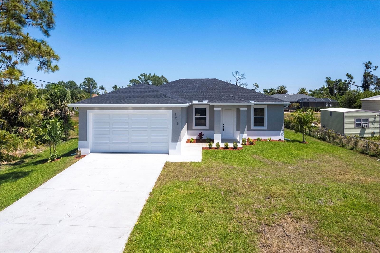 Auction Property. AUCTION PROPERTY. SEPTEMBER 18 at 3:00 PM LOCATION: CHARLOTTE HARBOR EVENT & CONFERENCE CENTER 75 TAYLOR ST. PUNTA GORDA , FL 33950 . Online auction will start abot Sept 1. Contact listing agent for auction details. Brand new, never lived in three bedrooms and two bath ready to move in. Hurricane Impact Windows and Door. Luxury vinyl floors all around, Stainless Steel appliances , Ceiling fans in all rooms. 2 Walk-in closets in primary bedroom. Two minutes drive to the Publix Shopping Plaza at the corner of Price Blvd and Toledo Blade Blvd. Four minutes drive to Murdock Cir on US 41 Tamiami Trail and it shops and restaurants including Publix, Home Depot, Lowes, Walmart and more. Highly rated Sarasota County Public Schools. Not in a flood zone.