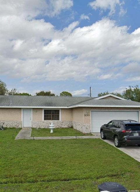 553 SW VIOLET AVENUE PORT SAINT LUCIE FL 34983
