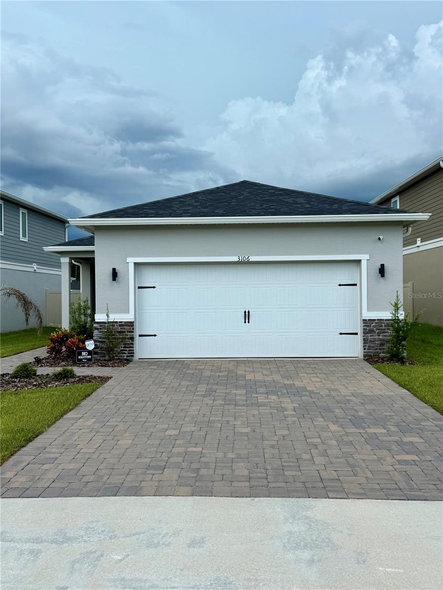 Nestled in the serene and family-friendly The Sanctuary community, this immaculate single-family home offers a spacious layout and modern comforts. Featuring 3 bedrooms, 2 full bathrooms, and a versatile den that can easily function as a fourth bedroom. The residence includes a two-car attached garage and was built new in 2024.
Interior highlights include an open-plan living and dining area, a well-appointed kitchen with modern appliances, and a separate den ideal for guests, office, or playroom. Built with energy efficiency in mind, the home features Low-E windows, programmable thermostat and water-conserving fixtures—keeping utility costs in check while lowering your environmental footprint.
The Sanctuary is designed for comfortable and active living, combining resort-style amenities with easy access to Orlando’s attractions:
Resort-style amenities: community pool, clubhouse, fitness room, tot lot / playground, and open lawn space for recreation. Prime location: Quick access to US-27, I-4, Highway 429; close to Sunset Walk / Promenade at Sunset Walk for dining and shopping, and only minutes from Disney theme parks, Island H2O Water Park, AdventHealth Celebration, and major employers like Walt Disney World® Resort
Outdoor lifestyle: Near Lake Louisa State Park—ideal for fishing, biking, hiking, camping—and part of the scenic Clermont Chain of Lakes area . Locals describe The Sanctuary as a peaceful, walkable neighborhood with ample green space, well-kept homes, and a strong sense of community.