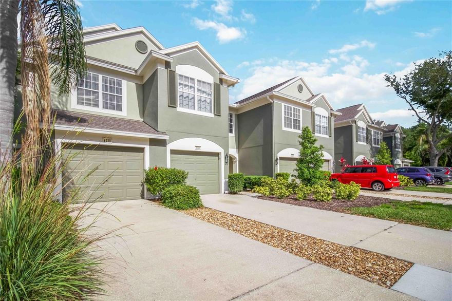 One or more photo(s) has been virtually staged. A meticulously maintained, priced-to-sell FAST townhouse nestled within the gated, Sabal Bay community, (5 minutes from UTC) this gorgeous three-bedroom, two-and-a-half-bath home offers the perfect blend of comfort and convenience. New 42" kitchen cabinets, updated granite countertop and backsplash. Just steps from the heated community pool, playground, and cabana within lush, tropical landscaping, the home features an open floor plan with high ceilings, tile and carpet flooring, a screened porch perfect for enjoying Florida weather and overlooking serene green space for ultimate privacy. ROOF is 2022 (covered by HOA). The location is truly UNBEATABLE—walking distance to Whole Foods, premier shopping and dining at the Mall at University Town Center, plus quick access to Nathan Benderson Park, I-75, the airport, and Siesta Key’s beaches—making everyday life and weekend adventures effortless. THIS LOCATION IS PERFECT! Come see it for yourself - priced well and designed for an IMMEDIATE sale.