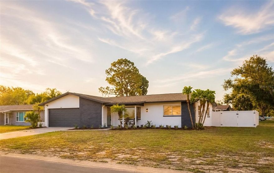 Welcome to this beautifully updated 3 bedroom, 2 bath pool home located in the desirable Oakhurst Park community of Seminole. This move in ready SANCTUARY showcases a completely renovated interior, featuring a brand new kitchen, a new roof, updated bathrooms, and stylish finishes throughout. The kitchen is designed to impress with stainless steel appliances, quartz countertops, and modern cabinetry, perfect for both everyday living and entertaining. The spacious owner’s suite offers a private ensuite bath, while the secondary bathroom has been tastefully updated with contemporary finishes. Additional highlights include new waterproof luxury vinyl plank flooring throughout, along with fresh interior and exterior paint, creating a bright, clean, and modern feel. Ideally located, this home is just minutes from Seminole City Center, top-rated Seminole schools, and a short drive to Indian Rocks Beach. Enjoy easy access to nearby parks and attractions including Walsingham Park, the Florida Botanical Gardens, Largo Mall, as well as a variety of dining and shopping options.