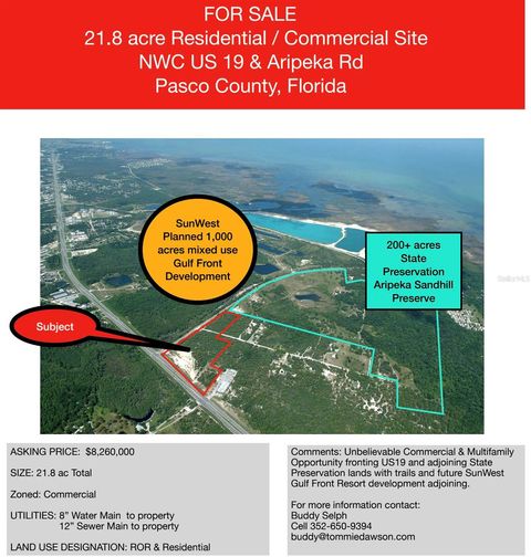 HWY 19 HUDSON FL 34667