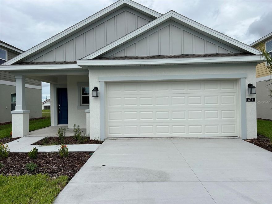 Beautiful BRAND NEW single family with  3 bedrooms 2 baths, 2 car garage, and space in driveway for two more cars. Great opportunity with an open floor plan, tons of space, incredible natural day light in the home, granite counter tops in the entire home. No carpet in the common areas. huge back yard to play and make all sorts of family activities. Quite neighborhood with all groceries store, pharmacy and shopping center within 2 miles. This home won't last long in the market.