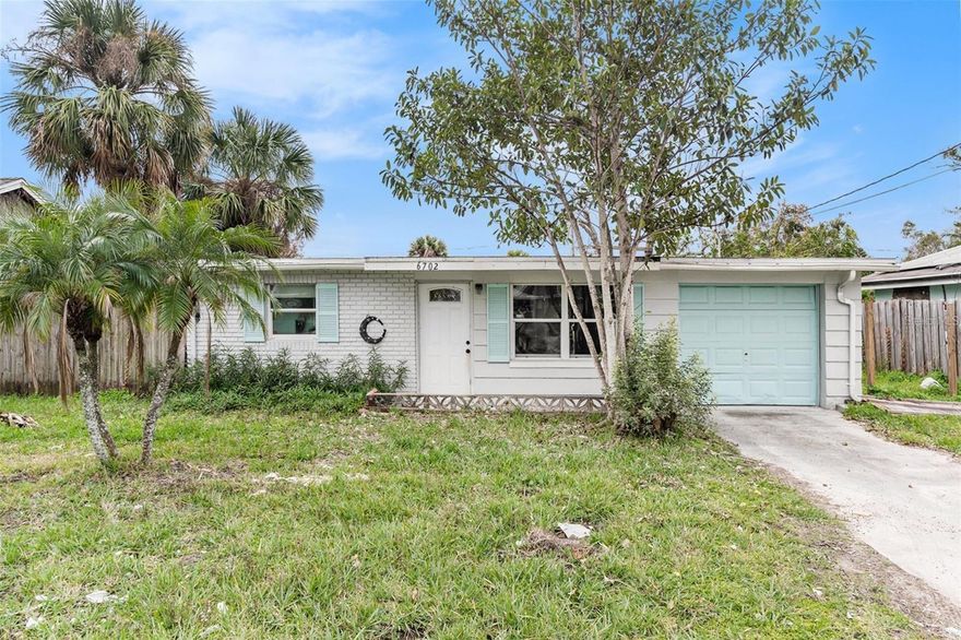 Short Sale. INVESTOR SPECIAL - SOLID BLOCK HOME WITH GARAGE. Short Sale. Flooded from Hurricane. Completely gutted, needs full renovation. Great investment opportunity. Roof is only a 2020 and deemed to be in good shape. Make this perfect block 2 bed 1 bath home your next fix and flip!