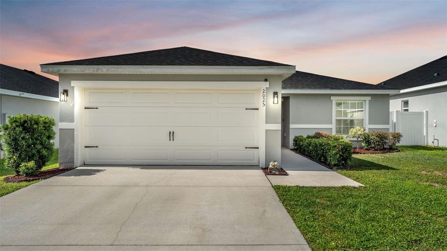 NO CDD, $600/YEAR HOA in the quiet North Lakeland community of Harvest Landing! This beautifully maintained 4-bedroom, 2-bathroom house built in 2021 by Highland Homes is move-in ready offering 1,627 square feet of thoughtfully designed living space with modern finishes throughout.

Step inside to an open-concept layout featuring upgraded luxury vinyl plank flooring and a spacious living area perfect for entertaining or everyday living. The heart of the home is the oversized kitchen island, providing plenty of prep space, seating, and room to gather with anyone and everyone!

The split-bedroom floor plan offers privacy and functionality, while the primary suite features a spacious bedroom, walk-in closet, and private bath. Outside, you’ll love the fully fenced backyard — ideal for pets, play, or relaxing evenings outdoors.

Located in a convenient North Lakeland location with easy access to shopping, dining, schools, and major highways, Harvest Landing offers a low HOA of just $600 annually!

Priced at $320,000, this newer construction home is a fantastic opportunity to own a modern home without the wait of new construction. Schedule your private showing today!
