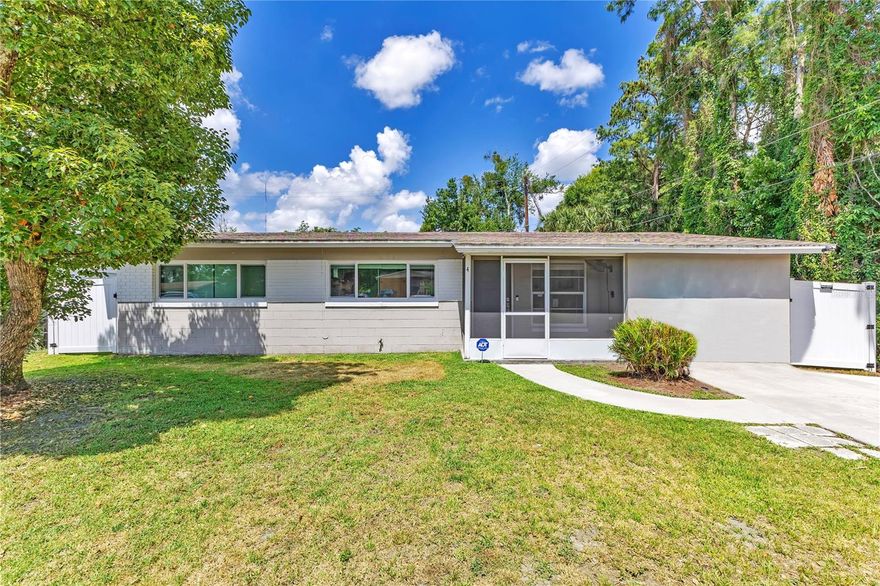 Located in the heart of Orlando, this charming property offers a fantastic opportunity for homeowners and investors alike. Situated on a desirable corner lot, this 3-bedroom, 2-bath salt pool home offers a spacious layout filled with abundant natural light. Designed for both comfort and functionality, the inviting living spaces are perfect for relaxing or entertaining. This remodeled and updated home is truly move-in ready, featuring NEW windows and easy-care vinyl and tile flooring throughout. The renovated kitchen is equipped with stainless steel appliances and beautiful granite countertops, offering both style and functionality. Enjoy the added convenience of a washer and dryer that will remain with the home, and a transferable termite bond, making move-in day that much easier and providing a peace of mind. No HOA. Conveniently located near major highways, shopping, dining, schools, and local attractions, this home combines comfort, convenience, and potential. Whether you are looking for a primary residence or an investment opportunity, this Orlando gem is ready to welcome its next owner.