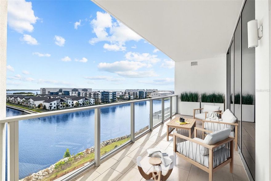 Motivated Seller on the Second Largest Floor Plan in the Building! Four Bedrooms, 3.5
Bathrooms, 2 Balconies, 3,000+ sq ft, and an experience like no other- from the moment you
arrive at Marina Pointe, the atmosphere feels like a waterfront vacation. The building’s elegant
lobby, complete with 24/7 staffed front desk, sets the tone for the luxury lifestyle that awaits. A
resident-only elevator carries you directly to the units’ private foyer designed with custom
storage and a built-in serving area featuring a Monogram wine fridge, beverage fridge, and ice
maker- the perfect serving extension for entertaining. Inside, the open-concept layout frames
breathtaking views of Tampa Bay and the heated resort-style pool through floor-to-ceiling
hurricane-rated windows. A private balcony extends the living space outdoors, while wood-look
tile flooring throughout the main areas creates both style and durability. The dining room,
complete with a statement chandelier and custom coffee bar, flows effortlessly into the living
room where a sleek entertainment center and built-in electric fireplace set a modern yet inviting
tone. The chef’s kitchen ties it all together with European cabinetry, quartz countertops with
waterfall edge, upgraded lighting, SubZero and Wolf appliances, and a custom pantry. The 17x22
primary suite is a private sanctuary with its own water view balcony, a textured designer
wallpaper feature wall, and a massive walk-in closet outfitted with California Closets, including
a desk nook! Its spa-worthy bathroom is a showstopper, offering dual sinks with extended
counters, a private water closet, built-in storage, and a wet room complete with a freestanding
soaking tub, bench seating, Grohe rainfall showerhead, and a privacy-tinted window showcasing
serene water views and morning sunshine. A second en-suite bedroom sits across the residence
for maximum privacy, offering terrace access, a large walk-in closet, and its own full bath.
Bedrooms three and four also enjoy fantastic views, custom closets, and Big Ass Fans, sharing a
stylish Jack-and-Jill bathroom in between. A well-equipped laundry room near the entry provides
abundant storage and includes a GE Café refrigerator for added convenience. This residence also
comes with a Control 4 AV System, Lutron blinds and lighting, two assigned parking spaces, a
temperature-controlled storage unit, and the option to purchase a 50-foot boat slip, placing the
open waters of Tampa Bay right at your doorstep. Marina Pointe itself delivers a true resort
experience, with a heated rooftop pool, fitness center, golf simulator, steam and massage rooms,
social lounges, guest suites, fire pits, grilling areas, and a dog park. All of this is located in the
vibrant Westshore Marina District, just minutes from Downtown Tampa, St. Pete, and Tampa
International Airport. Residence 6603 is one of the most thoughtfully upgraded homes in the
building, blending custom design with everyday livability. This is more than a condo- it’s a
lifestyle defined by waterfront views, modern elegance, and unrivaled convenience.