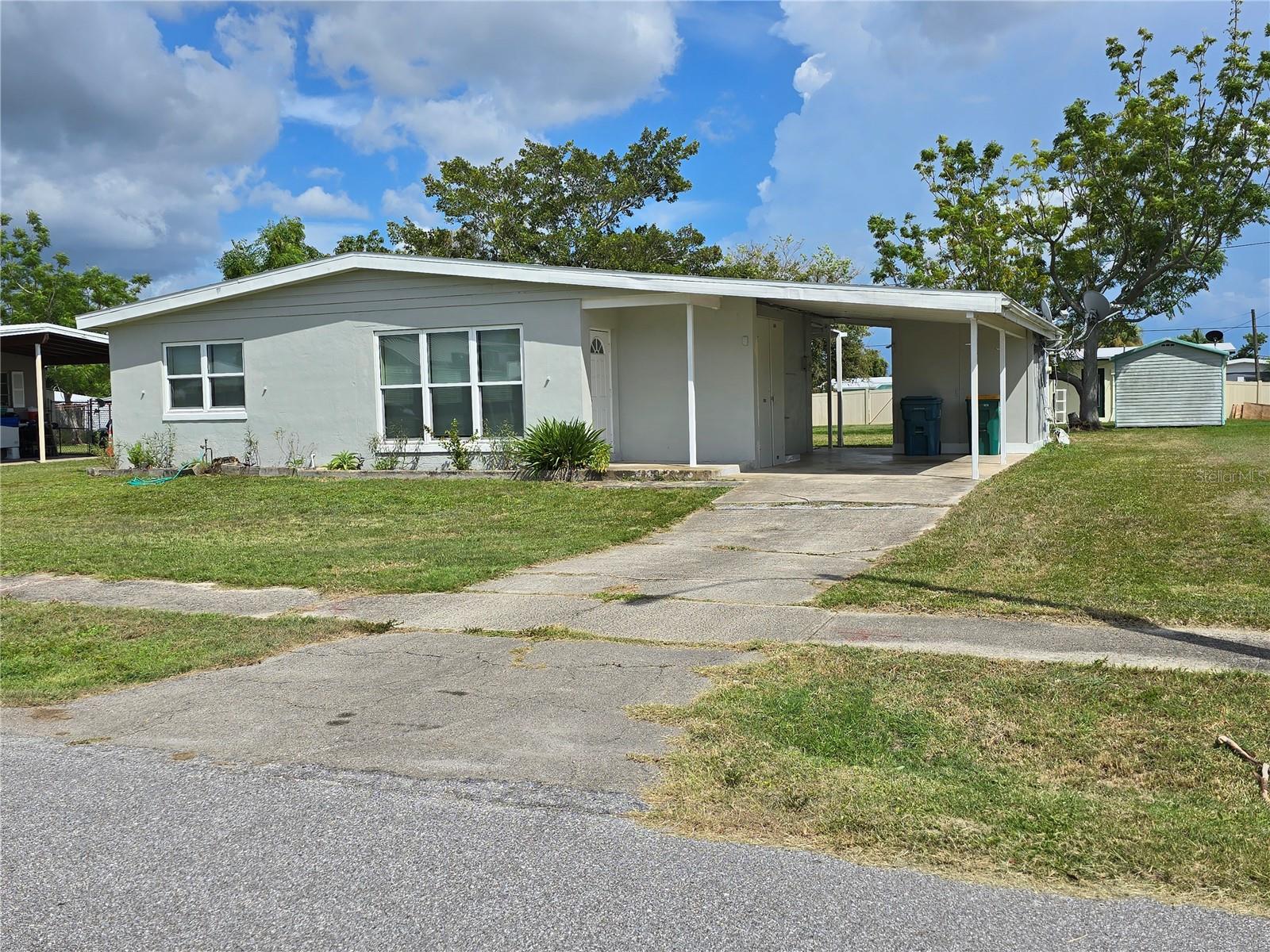 Charming Updated 2 Bedroom, 1 Bath Home – Move-In Ready!
This beautifully updated 2-bedroom, 1-bathroom home offers comfort, style, and convenience. Featuring newer cabinets, luxury vinyl flooring, and impact windows throughout, this property is both modern and energy efficient. The new roof and newer A/C system provide peace of mind for years to come. Step outside to enjoy the nice lanai, perfect for morning coffee, relaxing evenings, or entertaining guests in a shaded outdoor space. Inside, the bright and open layout includes two well-sized bedrooms and a tasteful bathroom.
Conveniently located near local churches, schools, and everyday amenities, this home is ideal for families, first-time buyers, or anyone seeking easy living in a great location. Don't miss your chance to make this move-in ready gem yours—schedule a showing today!
