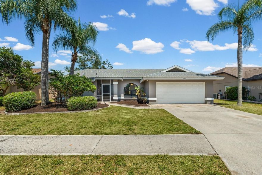 One or more photo(s) has been virtually staged. Nestled in a quiet section of the desirable Copperfield community, this well-maintained 3-bedroom, 2-bath home offers the perfect blend of comfort, flexibility, and convenience. The thoughtfully designed split floor plan provides privacy and functionality, while multiple living spaces allow you to customize the home to fit your lifestyle — whether you need a formal dining room, home office, additional living area, or flex space.
The centrally located, low-fee HOA community offers easy access to the University Parkway corridor, placing you just minutes from a wide variety of shopping, dining, entertainment, and everyday conveniences. Commuting are travel are a breeze with I-75 less than 5 miles away and the Sarasota Bradenton International Airport only 4 miles. Best of all, you can have your toes in the sand on the beautiful Gulf beaches in less than 30 minutes. 
Inside, the spacious primary suite features an updated en-suite bathroom with stylish shower tile and a relaxing, modern feel. The two guest bedrooms are light-filled, well-proportioned, and share a conveniently located guest bathroom.
Multiple sliding glass doors lead to a generously sized screened-in patio overlooking a tranquil pond, creating the perfect setting for morning coffee, outdoor dining, or simply unwinding in a peaceful environment.
Major updates have already been completed for added peace of mind, including a new roof in 2018 and HVAC system in 2022. With Copperfield’s low HOA fees and light deed restrictions, this property checks multiple boxes for a wide range of buyers. Whether you are a first-time homebuyer, seasonal resident, or investor seeking a strong income-producing opportunity, this home is a fantastic value and one you will not want to miss.