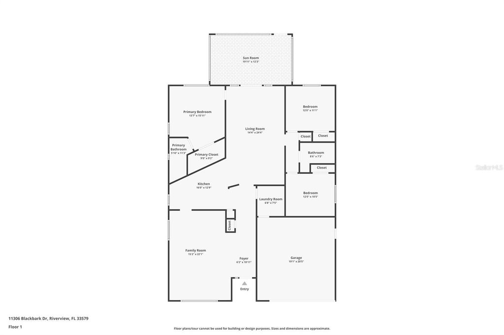 Photo of 11306 Blackbark Drive, Riverview, FL 33579 (MLS # TB8478658)