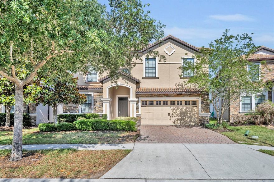 Experience the ultimate Central Florida getaway in this exceptional fully furnished vacation home located in the sought-after guard-gated community of Stoneybrook South at ChampionsGate. Boasting 8 spacious bedrooms, 5 bathrooms, and over 3,900 square feet of thoughtfully designed living space, this impressive retreat is perfectly suited for large families, vacation groups, or investment opportunities.

Designed for both relaxation and entertainment, the home features beautifully themed bedrooms, a private theater room, and multiple gathering spaces throughout. The garage has been professionally converted into an exciting game room, while the upstairs family room offers an additional entertainment area complete with a pool table for endless fun.  

Step outside to your own private resort-style pool area featuring abundant outdoor seating, ideal for soaking up the Florida sunshine or enjoying evenings with family and friends after a day at the parks.

Located just minutes from Orlando’s world-famous theme parks, shopping, dining, golf, and only a short drive from Orlando International Airport, this home offers the perfect balance of luxury, convenience, and entertainment.

Owners and guests enjoy access to the incredible Oasis Club at ChampionsGate, a premier resort-style amenity center featuring a full-service restaurant, state-of-the-art fitness center, movie theater, arcade, conference rooms, and multiple gathering spaces designed for unforgettable experiences.

Whether you are seeking a luxury vacation retreat, second home, or income-producing property, this remarkable home delivers the complete Florida resort lifestyle.  ALL INFORMATION IS INTENDED TO BE ACCURATE, IT IS THE BUYER AND BUYER'S AGENTS RESPONSIBILITY TO VERIFY ALL DETAILS.