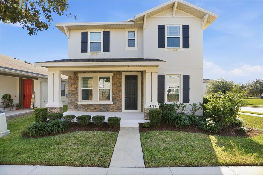 Welcome to this beautifully maintained 3-bedroom, 2.5-bath home located on a desirable corner lot in the highly sought-after Orchard Hills community of Winter Garden. Offering approximately 2,680 square feet of well-designed living space, this home features a rear-load garage and a light, open layout ideal for everyday living and entertaining. Upstairs, you’ll find a spacious loft that works perfectly as a media room, home office, or flex space, along with the added convenience of an upstairs laundry room.

Lawn care is included with the rent, allowing for a low-maintenance lifestyle. Residents of Orchard Hills enjoy access to outstanding community amenities, including a clubhouse, fitness center, playgrounds, dog park, and an active community atmosphere for all ages. The home is zoned for A-rated Windermere schools and is just minutes from Hamlin Town Center, offering easy access to Publix, Cinepolis, Walmart, dining, and entertainment options.

The location is ideal with quick access to State Road 429 and Florida’s Turnpike, making commuting easy. Walt Disney World is approximately 15–20 minutes away. This property is an excellent option for those relocating to Central Florida, seeking a well-appointed rental, or looking for a home that offers both comfort and convenience.