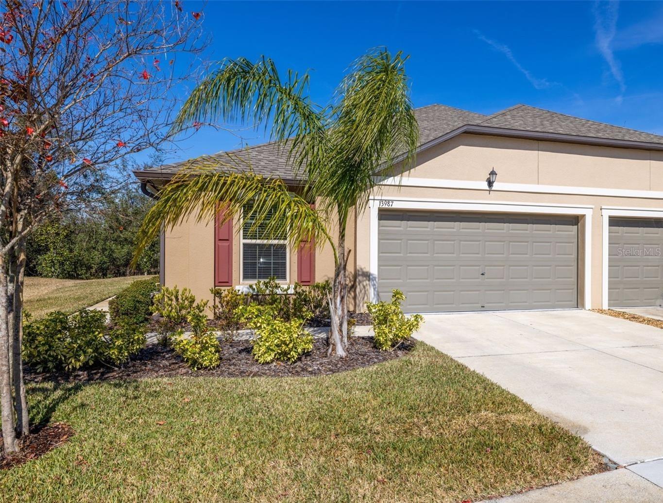 Meticulous 3/2 Villa in the Lakeside Community – Discover elegance and comfort within the highly coveted Lakeside community. This exceptional villa is beautifully maintained and thoughtfully designed and offers luxury w/low-maintenance convenience. Situated just minutes from world-class golf courses, pristine beaches, and the Suncoast Parkway. Completed in 2022, offering modern upgrades and a layout that is both expansive and welcoming. Stepping inside, you are immediately enveloped in the home’s warm, open-concept . The primary suite features a walk-in closet, an ensuite bathroom. The kitchen offers granite countertops, subway tile backsplash, ideal for both form and function. The kitchen flows into the spacious living area, entering? through a set of sliders onto the paved ?rear patio. Garage includes built-in organizational racks, The back patio extends the home’s living area outdoors, perfect for outside dining. Community, offers a wealth of amenities from a sparkling pool and clubhouse to tennis and pickleball courts, a playground, fitness center, and dog park— The HOA fees include yard maintenance, landscaping, exterior painting, and roof care. Home shows uncompromising commitment to quality. Don’t miss the opportunity to make this exceptional villa your own—schedule a private showing today!
* Information deemed accurate but not guaranteed.