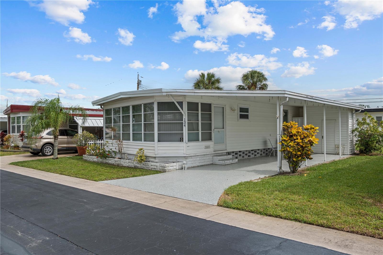 Move-In Ready 1-Bed + Bonus Room in Sought-After Largo 55+ NO LOT RENT! Community COLONIAL VILLAGE MOBILE HOME PARK– Minutes from the Beach!
Welcome to your fully updated 1964 double-wide mobile home (680 sq. ft.) in one of Largo’s most desirable 55+ communities. This home has been thoughtfully renovated from top to bottom, offering modern comfort with coastal charm.
Highlights:
1 spacious bedroom plus a fully enclosed, under-air front porch converted into a 2nd bedroom or office.
1.5 beautifully updated baths including a brand-new walk-in shower.
Luxury vinyl plank flooring, plush new carpet, and fresh finishes throughout.
All brand-new appliances – ready for you to enjoy from day one.
Tankless water heater for endless hot water.
Washer/dryer hookup inside for convenience.
Newer metal roof for peace of mind.
Fully furnished – just bring your suitcase!
Recently tented for termites and comes with a transferable termite policy for added protection.
Community Perks:
No lot rent – just an affordable maintenance $210 monthly fee that covers lawn care, water, sewer.
Estimated property taxes: only $1,200/year.
All electric utilities.
Heated pool & newer clubhouse – perfect for socializing or relaxing.
North-facing carport, awnings, and fresh epoxy-coated driveway.
No pets allowed.
Immediate occupancy – cash buyers only.
Location:
Minutes from the Gulf beaches, near public transit, shopping, dining, and medical facilities. Live the Florida lifestyle in comfort and style!
Cash-Only Sale – start enjoying your beachside retirement dream now!