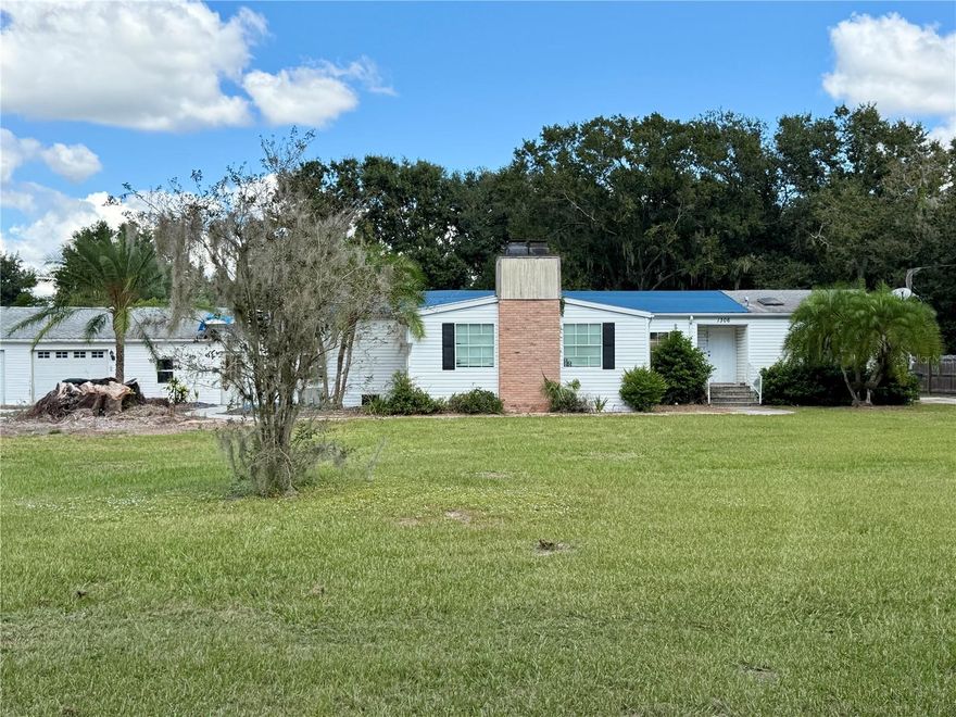 PROPERTY BEING SOLD AS IS WITH UNRESOLVED STORM DAMAGE. 

Situated on an acre lot in the desirable Lithia area, this property offers privacy and tranquility in a quiet setting. The main home features a pool—perfect for relaxing or entertaining. A secondary building on the property is equipped with water, electric, and a bathroom, offering endless possibilities for a guest suite, workshop, or studio. An RV pad is also included, providing convenient parking or additional storage.