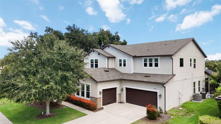 Welcome to 12941 Bliss Loop – Where Luxury, Comfort, and Serenity Converge Nestled in the highly coveted, gated enclave of Serenity Creek, This exceptional 5-bedroom, 4-bath residence is more than a home — it's an everyday escape. Thoughtfully crafted by Meritage Homes, this 3,600+ square foot masterpiece is situated on a rare oversized lot with no rear neighbors, offering panoramic views of lush green space that feel like a private park in your own backyard.From the moment you arrive, the curb appeal captivates — featuring a brand-new 2024 ROOF, a 3-CAR GARAGE, and a RESORT-STYLE POOL OASIS that rivals any luxury retreat. Imagine lounging on the sun shelf, the calming sound of the tranquil waterfall in the background, tropical landscaping swaying gently in the breeze, and a NEW POOL HEATER (2024) keeping the water perfect year-round. Whether you’re entertaining under the vaulted, screened lanai or preparing a sunset dinner in the fully equipped OUTDOOR KITCHEN, this space was designed for unrivaled relaxation and effortless entertaining.
Inside, elegance and functionality blend seamlessly. Gorgeous WOOD LOOK PLANK TILE, CROWN MOLDING and abundant NATURAL LIGHT FLOW  through the open-concept floor plan. At the heart of the home lies the EXPANSIVE GOURMET chef’s kitchen, showcasing GRANITE COUNTERTOPS, INDUCTION COOKTOP, DUAL CONVECTION OVENS, WALK IN PANTRY, CUSTOM BUILT INS — a dream for entertainers and home chefs alike.
Downstairs, a FLEXIBLE FIFTH BEDROOM with a full bath is perfect for guests, a home office, or multi-generational living. A thoughtfully designed mudroom with custom built-ins keeps life beautifully organized.
Upstairs, a spacious loft offers the ideal bonus space for a media room, playroom, or teen retreat. The primary suite is a true sanctuary, featuring a spa-inspired ensuite, generous walk-in closet, and the convenience of direct access to the laundry room. Each additional bedroom includes its own walk-in closet, with two sharing a Jack & Jill bath, and a fourth bedroom enjoying its own private bath — an ideal layout for families of any size.
This home is not only stunning — it’s smart. Enjoy peace of mind with a WHOLE-home water filtration system, HURRICANE SHUTTERS, and a security system, all within a NO CDD community that offers a dog park, playground, and is zoned for top-rated A schools.
Located just minutes from I-75, Lakewood Ranch, premier shopping and dining, golf courses, and the world-renowned Gulf Coast beaches, this property delivers an unmatched combination of luxury and convenience.
This is the best and perfect time to claim your piece of Endless Summer Living. 12941 Bliss Loop isn’t just a home — it’s a lifestyle. Don’t miss your opportunity to own this rare slice of paradise.