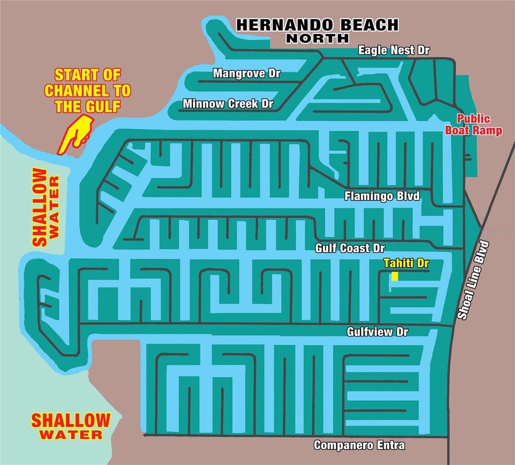 Photo of 4342 Tahiti Drive, Hernando Beach, FL 34607 (MLS # TB8539340)