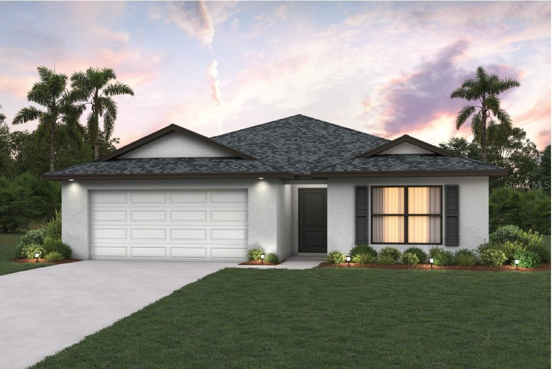 One or more photo(s) has been virtually staged. Under Construction. Modern Comfort & Quality Craftsmanship – 3 Bed, 2 Bath, 2-Car Garage by Christopher Alan Homes. Florida living at it's best. Citrus Springs is mins away from the Gulf, Rainbow river, Crystal river, cold springs, groceries, hospitals, award winning golf courses and much more!
4.99% financing available and up to 16K in closing costs! Contact us to find out how to qualify!
Welcome to this beautifully designed 3-bedroom, 2-bath home by Christopher Alan Homes, where quality construction meets stylish, modern living. From the moment you walk in, you’ll be greeted by soaring cathedral ceilings that enhance the spacious feel of the open-concept great room and main living areas with stylish wood plank tiles throughout and soft carpet in bedrooms.
A gourmet kitchen, featuring quartz countertops, large center island with seating, stainless steel appliances, and soft-close cabinetry — ideal for both daily living and entertaining. The dining area is highlighted by a stunning tray ceiling, adding architectural elegance and a touch of sophistication.
Private owner’s suite offers a relaxing retreat with dual walk-in closets and en-suite bath, dual quartz countertop vanities and a beautifully tiled walk-in shower. Two additional bedrooms and a second full bath provide plenty of space for guests, a home office, or hobbies.
Additional features include a dedicated laundry room, spacious 2-car garage, and durable, energy-efficient construction with hurricane impact-resistant low E windows and hurricane impact doors for added peace of mind.
Whether you're a first-time buyer, downsizing, or looking for a vacation retreat, Christopher Alan Homes delivers the perfect blend of style, quality, and affordability. Winning multiple accolades in the Southwest Florida region, Christopher Alan is bringing style, comfort and quality craftmanship to Citrus Springs in an affordable price range with multiple floorplans to suit your needs.
*Please note finishes and materials used in pics are not up to date. Up to date pictures coming soon! Schedule an in person tour now to see the new updates and other floor plans available!
*Terms and conditions apply for 4.99% financing
