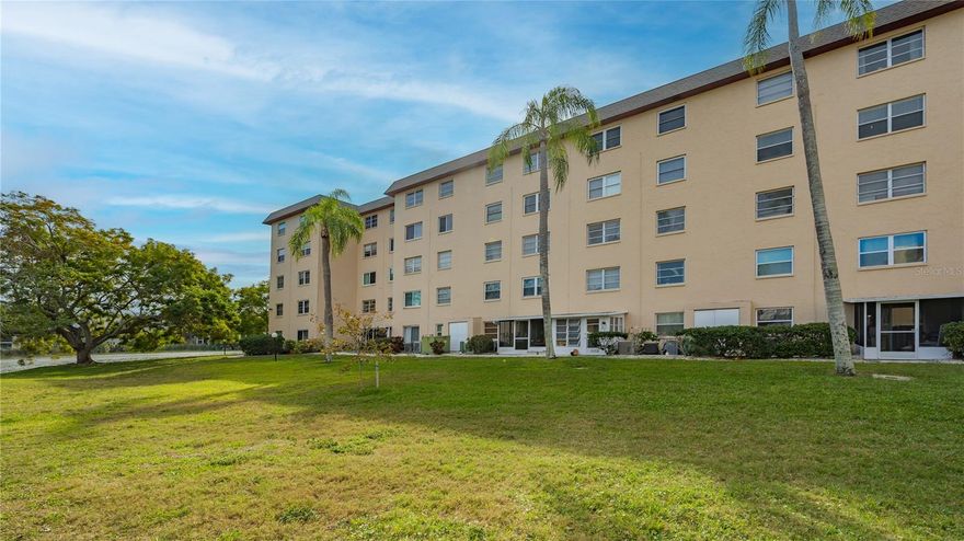 Looking for the perfect blend of sunshine, simplicity, and a community that knows how to enjoy life? Welcome to Your Florida Lifestyle Condo! This charming 55+ condo checks all the boxes—and then some. Just a few miles from the Gulf. This home offers easy living in a friendly, active community where “retirement” is just another word for finally having time for fun. Morning coffee on your lanai? Check. Cocktails pool side? Check!  A social calendar that fills itself? Double check. This charming first-floor condo offers peaceful water views, modern updates, and absolutely no carpet—just easy-care Luxury Vinyl Plank flooring and a soft, Gulf-inspired color palette that makes every day feel like vacation. The kitchen shines with white quartz countertops and a full quartz backsplash, giving the space a clean, elegant look. Both bedrooms are comfortably sized, and the beautifully updated bathroom features a spacious no-step-in shower for ultimate ease and convenience. A rare bonus: your own full-size washer and dryer, neatly tucked into the all-weather lanai. Step outside and stroll to one of three community pools and the clubhouse—popular gathering spots where neighbors actually become friends. And when you’re ready for adventure, you’re less than 10 miles from some of Florida’s best Gulf beaches, including beautiful Anna Maria Island, plus plenty of dining and shopping close by. Whether you start the day with coffee or end it with a cocktail on your lanai, you’ll love the feeling that you’ve truly found your condo home.