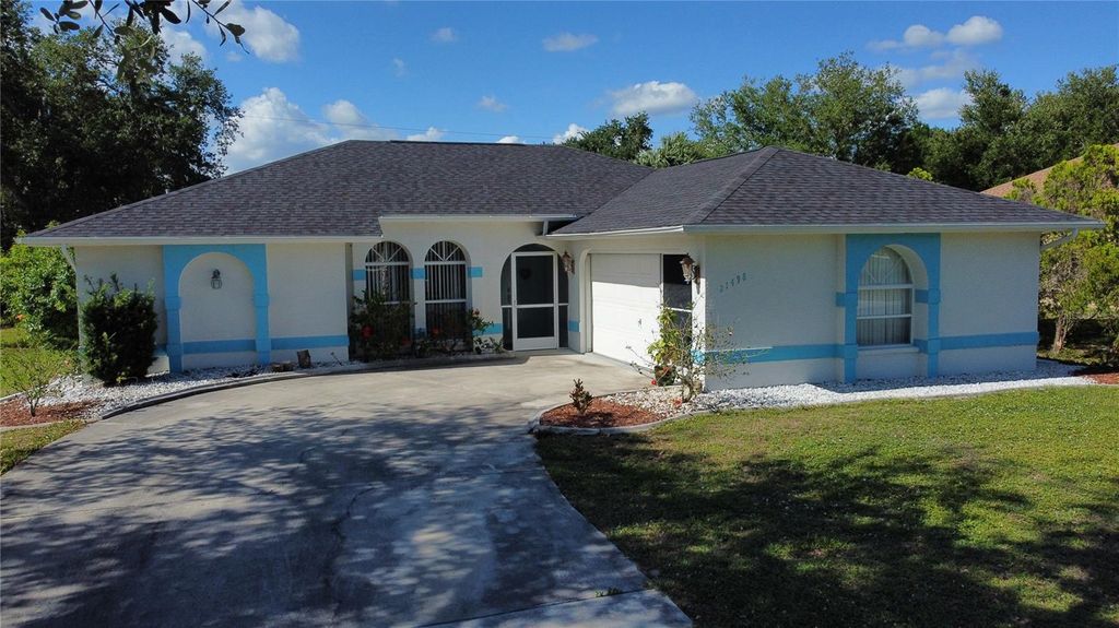 Photo of 21498 Beaverton Avenue, Port Charlotte, FL 33952 (MLS # A4653928)