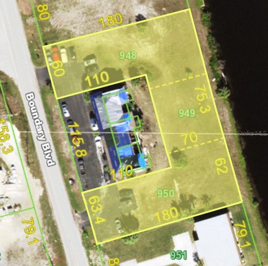 A beautiful multi-family lot. Central water, central sewer, electric, cable.  These 3 waterfront lots were originally zoned for 2 condo buildings and a pool.