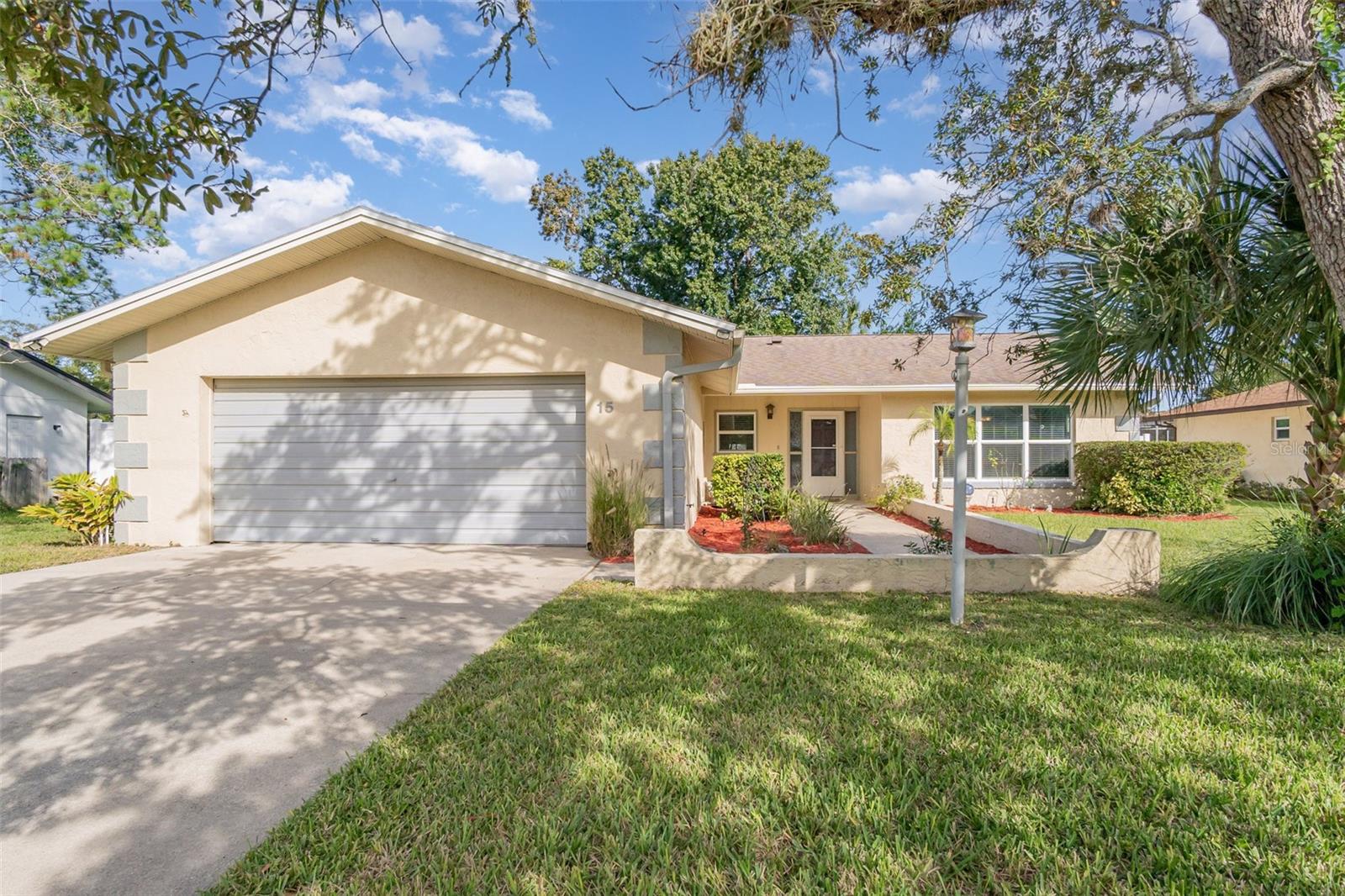 One or more photo(s) has been virtually staged. Welcome to 15 Felter Lane, a nicely maintained 3-bedroom, 2-bath pool home with 1,694 sq. ft. of living space. Tucked into a quiet Palm Coast neighborhood with no HOA, this home offers the perfect blend of comfort, flexibility, and Florida charm.
Enjoy a fully fenced backyard with vinyl fencing, shaded by mature trees, and a screen-enclosed pool area ideal for morning coffee, weekend gatherings, or evening swims. The pool is equipped for a salt-water system, though it’s currently set up for chlorine—giving you the choice! Plus there are solar panels for heating the pool. A TV on the porch stays, so you can start entertaining right away.
Inside, you’ll find no carpet anywhere, an open split-bedroom floor plan, and a large kitchen island perfect for meal prep or casual dining. Just off the kitchen, a flex room offers versatility as a dining area, office, or game space—tailor it to your lifestyle. The garage has been partially converted and air-conditioned, providing bonus space that’s easy to convert back if desired.
Additional highlights include:
Fully fenced backyard with vinyl fencing,
Air-conditioned laundry room with washer and dryer included,
Refrigerators in both the kitchen and garage, plus a microwave,
Wired for surround sound, with speakers on the porch,
Gutters and irrigation system on city water,
Screen-enclosed pool and patio with plenty of room to relax.
Just minutes from the beach, this home also offers quick access to Palm Coast’s walking and biking trails, parks, and scenic waterways. Explore the European Village, visit the Flagler Beach Pier, or enjoy the area’s local restaurants, golf courses, and boutiques.
Located in Flagler County, Palm Coast is perfectly positioned between St. Augustine and Daytona Beach with easy access to I-95, placing you about an hour from Orlando’s attractions and Jacksonville’s nightlife.
Come experience the Florida coastal lifestyle at its best—where comfort, flexibility, and convenience meet at 15 Felter Lane.