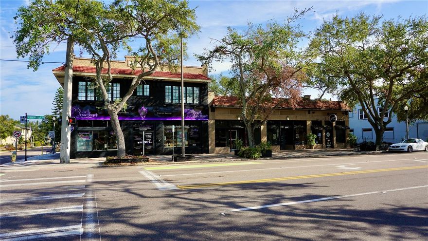 Amazing opportunity to purchase a fully leased retail space in the heart of St. Petersburg! This property has a total of five units, with two 1800 square foot units and three 900 square foot units, and adjacent parking. Located on the edge of downtown St. Petersburg, this property is in a prime location for both walking and street traffic.
