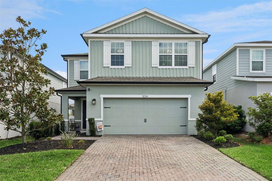 Wow!! Prepare to be AMAZED walking through the front door of 5014 Grand Teton Ct! Featuring a 4 bedroom 2.5 bath with a desirable open floorplan. The kitchen features upgraded cabinets from the builder with plenty of space for all those kitchen utensils, granite countertops with a spacious island including cabinets for more storage overlooking the living area and stainless appliances. Tile floors through out the downstairs. This design is ideal for entertaining and comfort living! Half bath downstairs is perfect for guests. Off the living room is sliding glass doors that lead out to the covered patio with a extended concrete pad as another upgrade from the builder and pavers added for a grill! Fully fenced backyard too. The upgraded staircase leads to the bedrooms upstairs, a loft and laundry room. A generous master suite including double sinks, a stand up shower and 2 walk-in closets. Three other good size bedrooms with ample storage. The loft adds for a seating area or a play area for board games. Second full bath upstairs also has double sinks and generous amount of cabinet space. Tons of positives for this home!! Last but not least another upgrade which is gutters! A community pool and park in the neighborhood. Schedule a showing as this listing won't last long! Conveniently located near shopping, dining and major highways