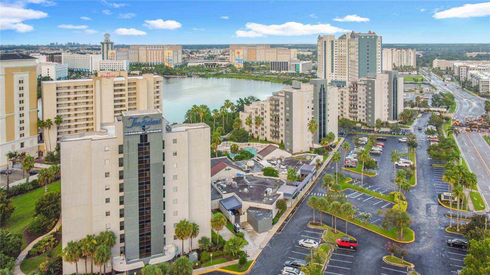 Don't miss this exceptional opportunity to own a beautifully updated, fully furnished ground-floor condo-hotel unit just minutes from Universal Studios, SeaWorld, the Orange County Convention Center, International Drive, and the renowned Restaurant Row!
This turnkey property allows owners the flexibility to self-manage rentals or take advantage of the convenient on-site rental program. Thoughtfully upgraded with high-end finishes, no detail was overlooked in this stylish unit.
Located in The Enclave, residents and guests enjoy a wide array of resort-style amenities, including two outdoor pools, two hot tubs, an indoor heated pool, lighted tennis courts, a fitness center, and a playground.
Properties like this don’t come around often—schedule your showing today before it’s gone!