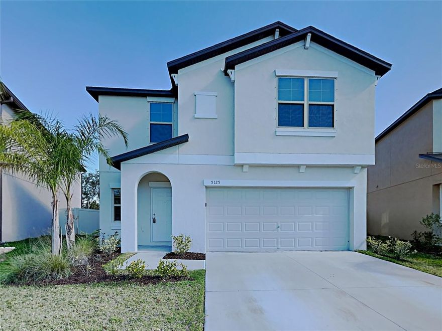 Built in 2021, this 5-bedroom, 2.5-bath home features a functional layout with bright, open living areas. The main living space flows into the kitchen, offering ample storage and counter space. Upstairs bedrooms provide flexibility for guests, a home office, or additional living space. Neutral finishes throughout create a move-in-ready home that’s easy to personalize. Easy to show!