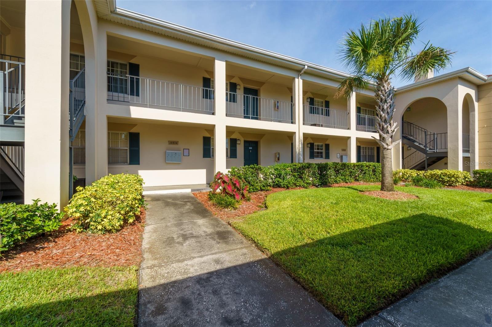 Welcome to The Grand at Olde Carrollwood – Where Location, Lifestyle, and Luxury Meet!
Nestled in one of Carrollwood’s most attractive and well-managed communities, this beautifully maintained 2-bedroom, 2-bath second-floor condo offers the perfect blend of comfort and convenience.
The kitchen which opens to the living and dining area is a chef’s delight, complete with granite countertops, stainless steel appliances, and a cozy space for a breakfast nook . The spacious family/dining room flows seamlessly onto a large screened lanai—perfect for morning coffee or unwinding in the evening as you overlook the tranquil water.
The primary suite is a peaceful retreat with a walk-in closet, and a private en-suite bath. A generous second bedroom also includes a walk-in closet and is ideal for guests or a home office. Additional highlights include a full-size washer and dryer in a private laundry closet, an outdoor storage space of the screened lanai.
Enjoy a wide array of resort-style amenities, including two sparkling pools, a clubhouse, fitness center, lighted tennis courts, and scenic walking/jogging paths. Your covered carport is conveniently located right in front of your building, with ample guest parking nearby. The low monthly HOA fee includes valet trash pickup right at your door and mail delivery directly to your building—no community mailboxes or long walks in bad weather!
Situated in a prime, walkable location, just steps from Publix, Starbucks, banks, local shops, and restaurants. Plus, only a short drive to Tampa International Airport, Raymond James Stadium, and the stunning Gulf beaches.
Whether looking for a low-maintenance primary residence or a snowbird retreat or investment property, this condo offers affordable luxury living in one of Tampa’s most desirable communities. Don’t miss your opportunity to make The Grand at Olde Carrollwood your new home!