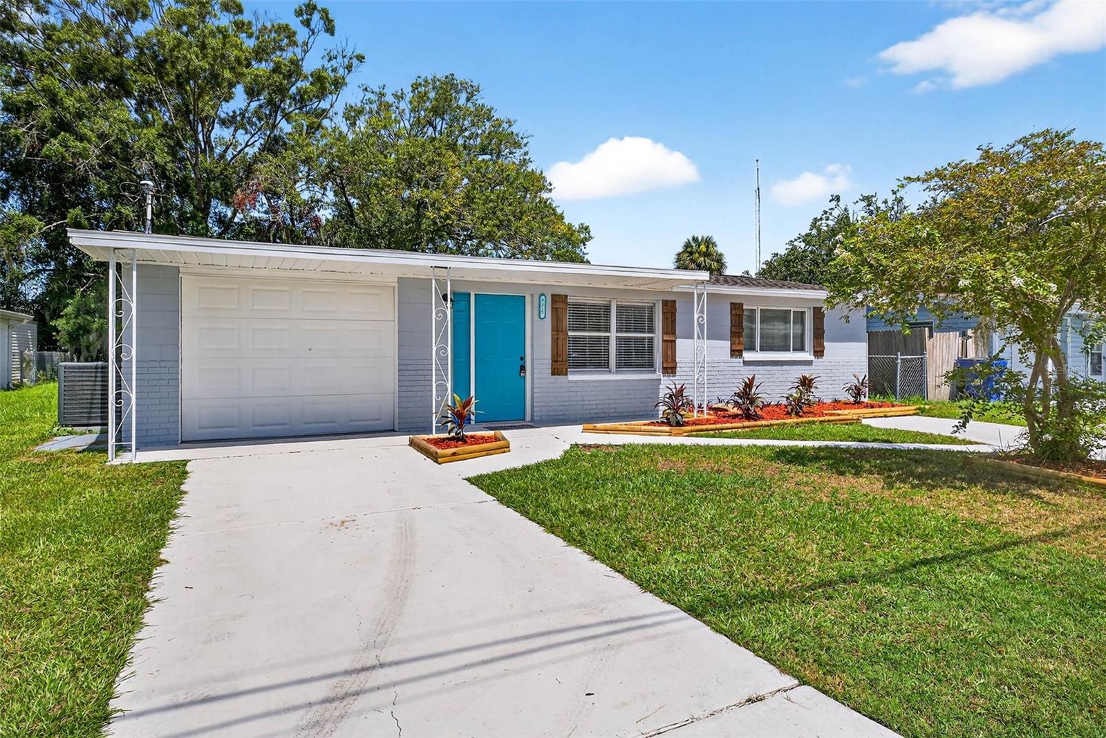 The seller is offering concessions towards buyer's closing cost with acceptable offer for this fully renovated home is in the heart of one of Port Richey's desirable locations. With a brand-new roof 2025, HVAC 2025, this stunning 4-bedroom, 2 bathrooms property offers an exceptional lifestyle in one of the city's prime areas. This completely remodeled home is designed with comfort in mind, featuring ample size bedrooms and a smart layout that maximizes every square foot. Enjoy the elegance of freshly laid LVP floors, which are not only beautiful but incredibly easy to maintain. The kitchen, the heart of any home, is a dream come true for cooking enthusiasts, with brand new shaker cabinets, brand-new stainless-steel appliances and quartz countertops. The bathrooms, with a modern design are great for relaxation after a long day. But the best part is the private back yard! Imagine those sunny Florida days, cooling off in the shade and breeze in your own space, creating unforgettable memories. This home offers you the opportunity to live in great location, close to everything you need. Please come and discover for yourself everything this incredible property has to offer. You will love it!