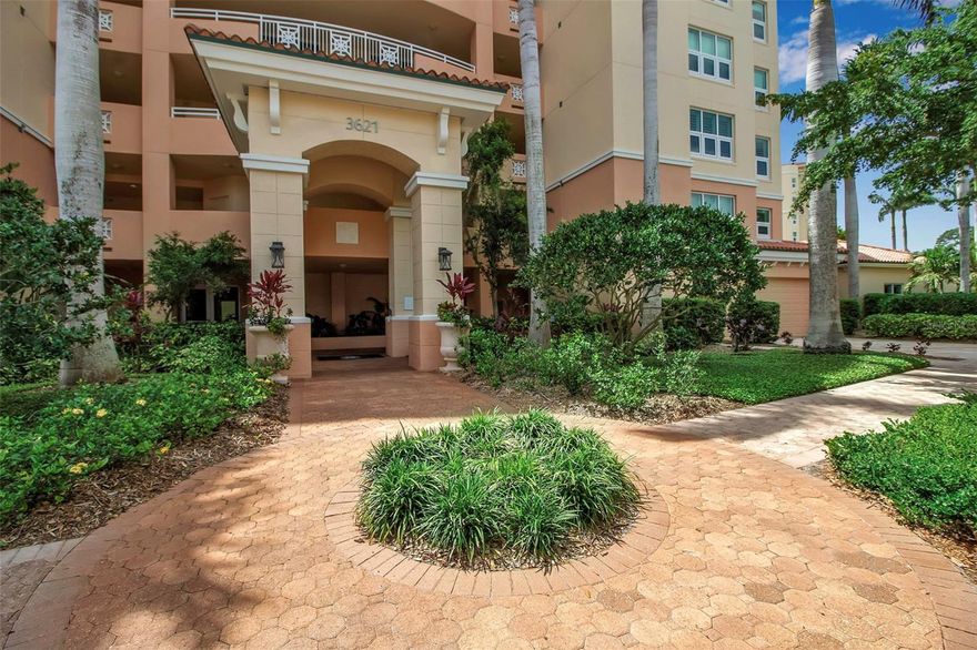 Prepare to be captivated by this COMPLETELY UPDATED, meticulously maintained, and thoughtfully appointed 3 bedroom, 3 bath condo located in Meridian at The Oaks Preserve. This spacious residence has everything you need to embrace a carefree, luxury lifestyle.  As you step off your private elevator, you’ll be greeted by an inviting, open layout that radiates brightness and elegance. The great room seamlessly integrates the dining and living areas, offering stunning views of the serene water and lush preserve from your privately screened balcony. The scene is nothing short of breathtaking! The kitchen is a dream come true for any culinary enthusiast, boasting an abundance of counter space, gleaming KitchenAid stainless steel appliances (including an induction cooktop and micro convection oven), and pristine white cabinetry. Retreat to the master suite, a sanctuary of comfort and sophistication. This spacious bedroom opens directly to the balcony and features two large custom closets with built-ins. The adjoining bathroom is a masterpiece of refinement, complete with a luxurious soaking tub, a large walk-in shower, dual vanities, and elegant mirrors. The additional bedrooms are generously sized, with one currently serving as an office/den. Every detail has been thoughtfully considered, including IMPACT GLASS throughout the unit—exclusive to this and two other buildings. The KEVLAR windows, doors, and balcony screening offer enhanced protection and eliminate the need to stow patio furniture during storms. This condo has it all: incredible guest baths, window seats with storage, a dry bar with built-in wine refrigerator and glass fronted cabinet for your stemware, crown molding, custom lighting fixtures, ceiling fans, plantation shutters, a Maytag washer & dryer in the large, recently renovated laundry room. With two designated parking spaces and countless other perks, this property is a gem. You truly must see it to appreciate all it has to offer! Living in Meridian means enjoying exclusive access to a private pool, spa, and workout room. And you can take advantage of everything else The Oaks, Sarasota’s premier golf and country club, has to offer: two championship 18-hole golf courses, 12 HAR-TRU tennis courts (4 lighted), 4 pickleball courts, a state-of-the-art WellFit Center, an award-winning culinary team, and a wide variety of social and recreational offerings. Club membership is required with homeownership.