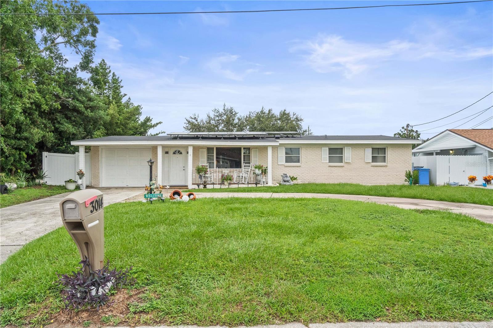 NO HOA, no CDD, and NOT in a flood zone — all in the heart of Tampa! This spacious 3-bedroom, 2-bath home offers the perfect blend of comfort, convenience, & Florida lifestyle living.
Step inside to find bright, open spaces, including a dining room/kitchen combo and an oversized dining room window that floods the home with natural light. All three bedrooms are generously sized, and the garage has been converted into a one bedroom with closet. To add even more space, there’s a versatile office/den area for work or play.
The backyard is your private retreat with plenty of ample space to enjoy — featuring an oversized covered porch, a sparkling pool, a shady gazebo, a cozy fire pit area, and room for unforgettable cookouts and gatherings. A storage shed adds even more convenience.
Major upgrades include granite kitchen counters, ceramic tile flooring, a new pool motor (2025), partial new roof (2025), a Tesla generator with solar panels, and two AC units (2020 & 2024) for year-round comfort.
Most of the furniture is also available for sale, making this home move-in ready and customizable to your style.
Schedule your showing today because Home’s like these don’t last long!