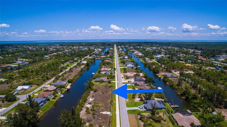 Waterfront GULF ACCESS Residential Homesite on Appleton Waterway, in the highly sought after South Gulf Cove. This lot features power on site, and is equipped with public water and sewer, and fiber optic internet service is available! It is also designated non scrub jay permit zone (verify with Charlotte County). South Gulf Cove offers the true boating lifestyle, with over fifty five miles of navigable waterways and access to the Gulf via the lock and Charlotte Harbor. The HOA is voluntary, and membership is only $120 per year. There are wide sidewalks through the community, pocket parks like San Domingo and Linear Parks, and South Gulf Cove Park with boat ramp, outdoor playground and pavilion for cookouts! The lot is situated with easy access to the Lagoon, and a close drive to Boca Grande and area amenities like golfing, fishing, restaurants and more! Enjoy the SW Florida lifestyle, call for floor plans and pricing to BUILD your Dream Home!