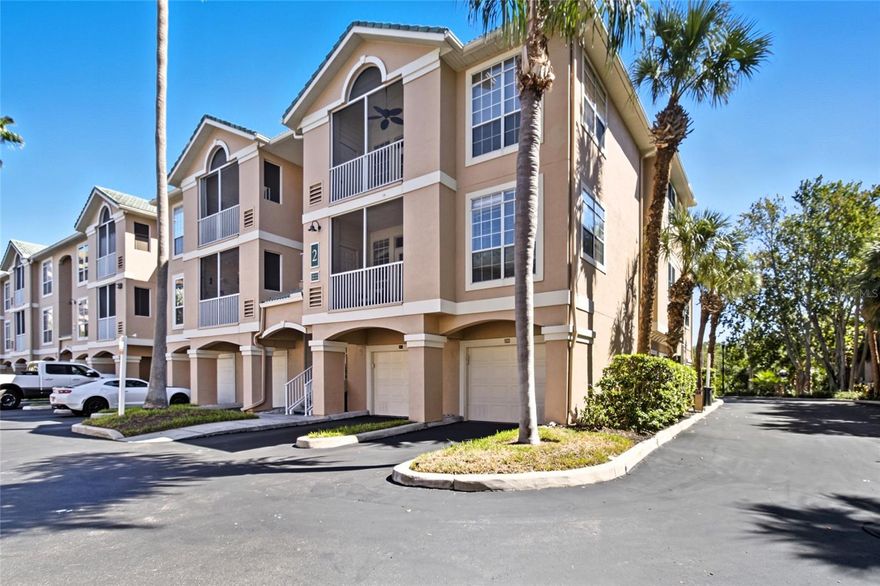 Rare opportunity to own an END-UNIT 1 bedroom, 1 bathroom condo with an ATTACHED GARAGE in the desirable Island Club at Rocky Point community! Perfectly located along Tampa Bay’s scenic Courtney Campbell Causeway, you’ll love being just 7 minutes from Tampa International Airport and walking distance to popular waterfront spots like Whiskey Joe’s, Rusty Pelican, Casa Cami rooftop bar, and Ben T. Davis Beach. Inside, the open floor plan features a kitchen with stainless steel appliances and a separate laundry room with additional storage space. The layout includes a dining and living room combo, a spacious bedroom, and a screened-in lanai perfect for morning coffee or relaxing evenings. Community amenities include a heated saltwater pool overlooking Tampa Bay, hot tub, fitness center, sauna, clubhouse, outdoor grill area, dog park, and dock access ideal for fishing, paddle boarding, or kayaking. The HOA fee covers building flood insurance, cable, internet, pest control, trash, and maintenance of common areas, allowing for truly low-maintenance living. Whether you’re looking for a full-time residence or a lock-and-leave lifestyle, this condo offers it all — location, amenities, and convenience in one perfect package!