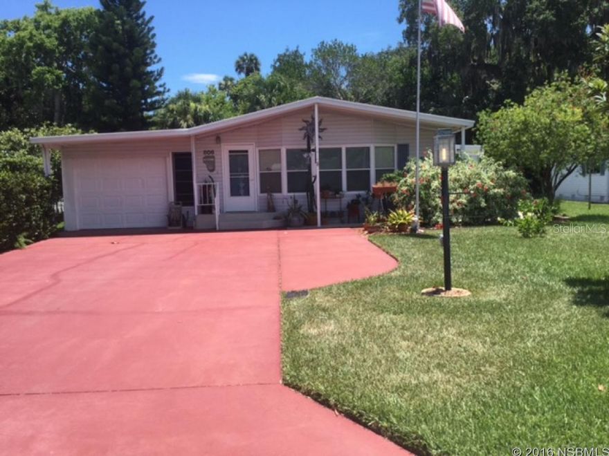 Under contract taking backups. LOOKING FOR A LARGE HOME? This 2 bedroom has 1854 living area and 2950 total area. Living room has lots of windows on the front Dining area leads to kitchen with 2 pantries. Glassed Florida room is 12x24. Screened room and sun deck of the Florida room. Office is 10x18 and has a door leading to the outside. Safe area (dry cellar) for emergencies is in the office. Garage accommodates 1 car and a golf cart. Workshop is at the end of the garage. Small area in the back for yard tools. New roof in 2015, plus a deep well. Three homes from the boat ramp. This is a must see! ;Water: City