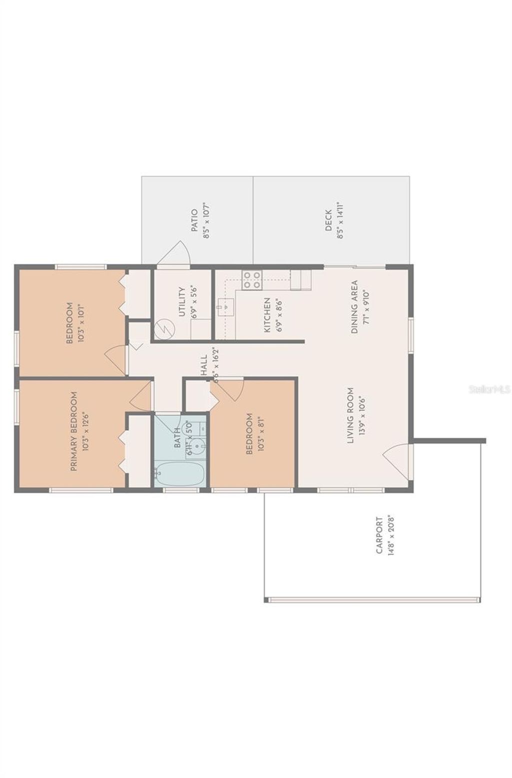 Photo of 211 Woodmere Blvd, Sanford, FL 32773 (MLS # O6387011)