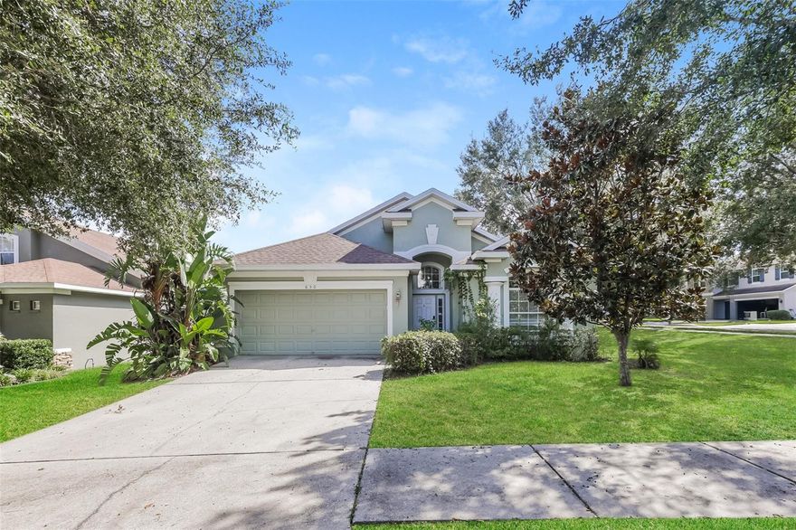 Charm and curb appeal abound for this Valrico home! Step inside into the inviting foyer, which is flanked at your right by the home's dining room and living room. Move through the home into the well-appointed family room, which is positioned at the center of the home. The kitchen boasts stainless steel appliances, hard surface countertops, ample storage, and a breakfast nook. Rounding out this ranch style floorplan is the primary suite, three secondary bedrooms, and a laundry room. Enjoy your private, enclosed backyard all year long! Come and see for yourself the possibilities that this home has to offer!