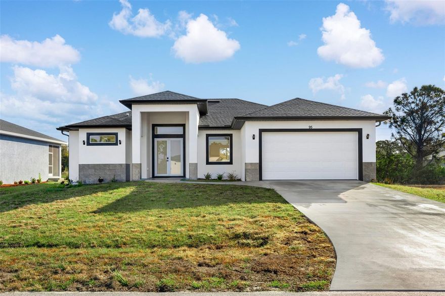 Under Construction. Fractional Ownership. Modern New Construction Home – Move-In Ready! Discover this stunning new construction home, fully completed and ready for its first owner. This beautiful residence features 3 bedrooms, 2 bathrooms, plus a versatile den, offering 1,920 sq. ft. of living space. Designed with a modern open-concept layout, the home showcases a stylish kitchen with a spacious island, perfect for entertaining and everyday living. Enjoy the screened lanai, ideal for relaxing in a peaceful and quiet setting. The property also includes washer and dryer, providing added convenience. Ideally located just 10 minutes from Boca Grande Beach, this home offers easy access to shopping, dining, and main roads while maintaining a serene community atmosphere. The homeowners’ association fee is only $145 annually, making this an excellent low-maintenance option. Don’t miss this opportunity to own a brand-new, move-in-ready home in a prime location!