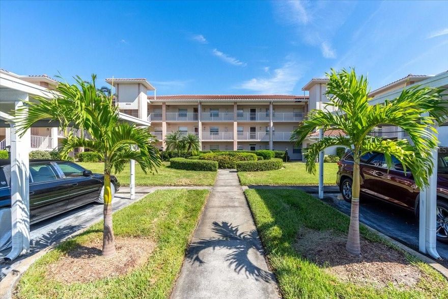 $20,000 PRICE REDUCTION TO SELL ASAP!   ANXIOUS SELLER WHO WILL NOT BE RETURNING TO TARA.  One year home warranty offered to Buyers for peace of mind.   Now this is the Florida lifestyle! Nothing better after a round of golf, or playing pickleball, or any number of activities offered at Tara Golf & Country Club, then to relax and enjoy a cool drink out on your lanai.  Overlooking the fairway as fellow golfers finish their round.  The condo conveys a Class A Golf Membership with the property.  The monthly fee of $527 gives you access to playing golf on the new refurbish 18 holes course just last year, plus the restaurant on premises, and access to all the amenities.   The condo comes turn-key with furniture and household goods.   This unit is perfect for a seasonal ownership, a rental investment, or just to down size where all the exterior maintenance is handled for you! The elevator comes in very handy if you need to bring up groceries or just not a step climber!  Community provides a cart to assist you with carry-ups.  
Feel like a bar-b-que steak?  There are multiple gas grills available for the residents to use in the common areas.  You are only a short distance from the heart of the community, the Terraces pool with a hot tub.  Private bathrooms available.  You say, pickleball is your game?  Currently players carry on matches in the Terraces, but by fall of 2025 the new racket center will be open to residents only.  
The Terraces are well known for making new friends quickly! Lots of opportunities to be involved in the neighborhood.
Your quarterly condo fee covers water, sewer, trash removal, exterior building insurance, all landscaping, and upkeep of the common grounds.  The main Clubhouse is just half a mile away where you can meet friends for dinner, either casual in the Grill Room, or more quiet in the formal dining room.  Tara offers many activities during the month from live performances, bands on Friday night, card and game rooms constantly full with different games!  The Tara Master fee is yearly, provides WIFI, premium cable, and internet. As well as maintain the entrances, and surrounding grounds.  
Close to 75, where one exit south you can be at the UTC Mall, or to Sarasota Airport.  Head north to Tampa/St. Pete area for professional sports, theater, cruise ships, and museums. 
The condo has a pass-through window to the dining area for easy entertaining.  Open living area looking out to the lanai.  Primary bedroom with attached bathroom, and a nice walk in closet.  Guests are at the other end of the condo with a full bath outside the door.  Laundry room with washer and dryer makes it easy to keep up with beach towels!  
There is a $5000 equity contribution at closing for the Buyer if they are not already members of Tara G&CC. One covered parking space, with many open parking spaces available.  Sellers hate to sell, but  have made the difficult decision  to let new owners  enjoy the Florida lifestyle.  Move-in ready.  This lovely unit can be yours now, no snow here!
SEASONL RENTAL AVAILABLE- IF YOU LIKE TO RENT BEFORE BUYING